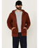 Image #1 - Ariat Men's Rebar Workman Born For This Full Zip Hooded Sweatshirt, Red, hi-res