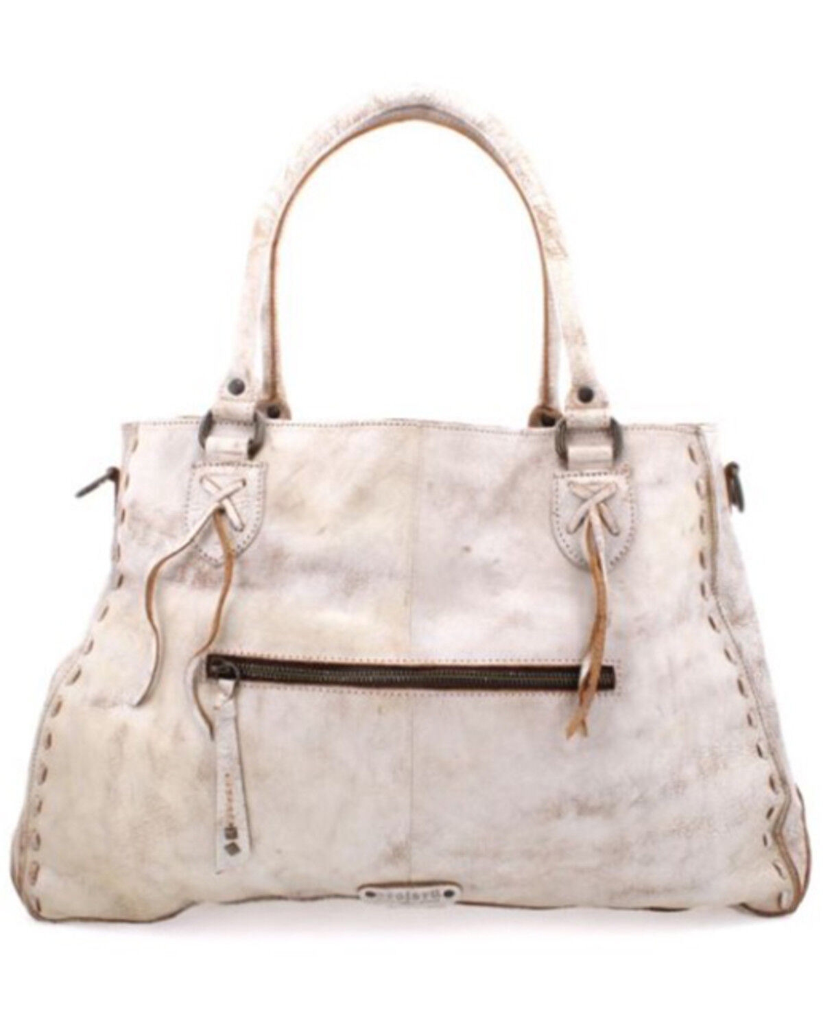 Image #3 - Bed Stu Women's Rockaway Crossbody Bag, Grey, hi-res