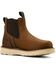Image #1 - Ariat Men's Rebar Wedge Chelsea Waterproof Work Boots - Soft Toe, Brown, hi-res
