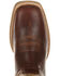 Durango Men's Ultralite Waterproof Western Boots - Square Toe, Dark Brown, hi-res