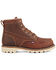 Image #2 - US Boot Men's 6" Alpha Moc Work Boots - Composite Toe, Brown, hi-res