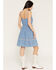 Image #4 - Idyllwind Women's Rowan Tiered Denim Mini Dress, Medium Wash, hi-res