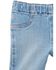 Image #4 - Wrangler Toddler Girls' Light Wash Americana Pull-On Flare Jeans, Blue, hi-res
