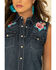 Image #5 - Stetson Women's Denim Embroidered Dress, , hi-res