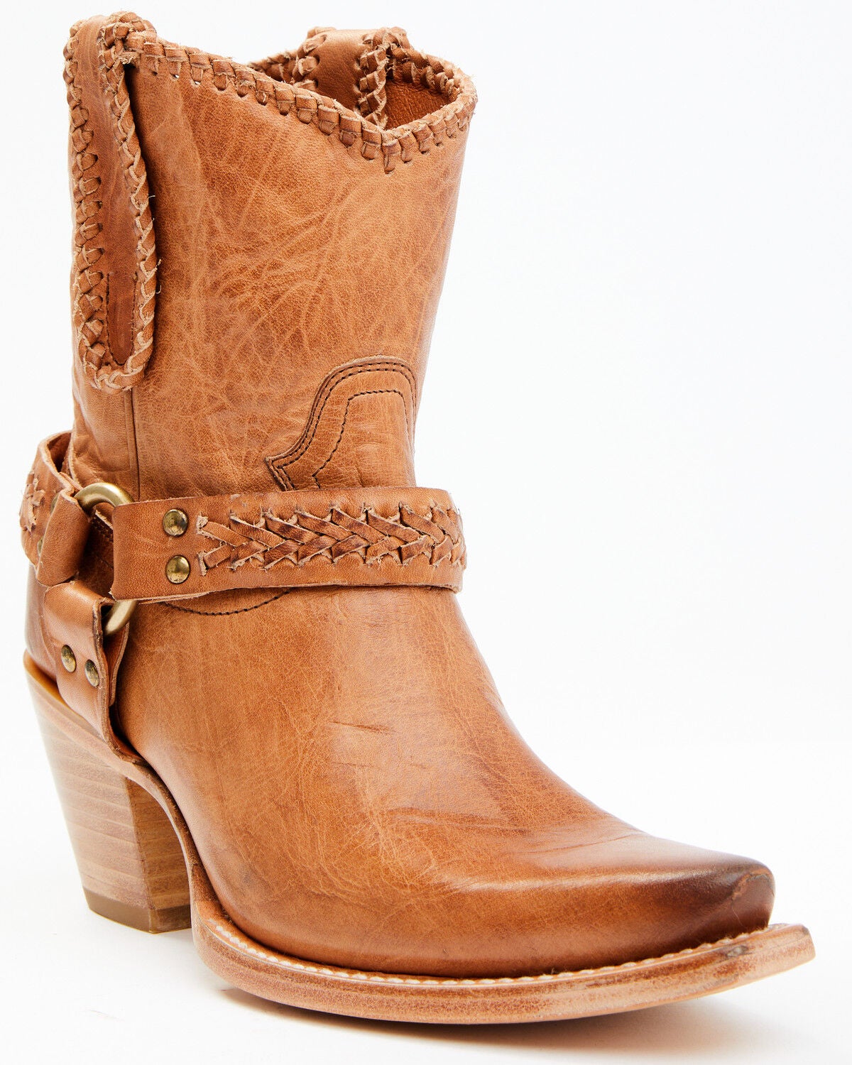 Cleo + Wolf Women's Willow Fashion Booties - Snip Toe, Tan, hi-res