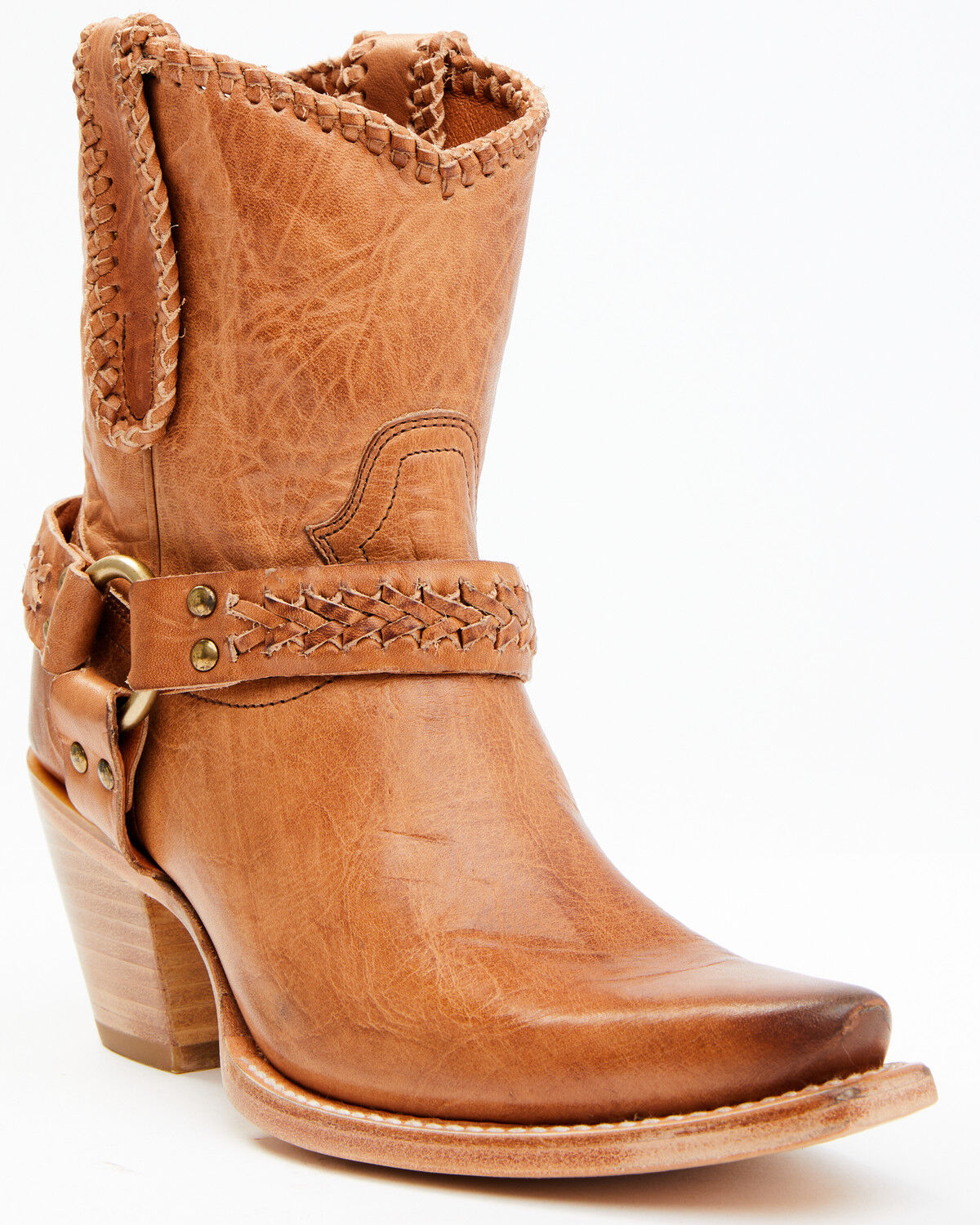 Image #1 - Cleo + Wolf Women's Willow Fashion Booties - Snip Toe, Tan, hi-res