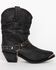 Image #6 - Shyanne Women's Tammye Slouch Harness Fashion Boots - Pointed Toe, Black, hi-res