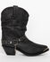Shyanne Women's Tammye Slouch Harness Fashion Boots - Pointed Toe, Black, hi-res