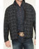 Image #3 - RANK 45® Men's Aries Tonal Southwestern Softshell Jacket, Black, hi-res