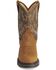 Ariat Men's Brown H20 Workhog Work Boots - Round Toe, Aged Bark, hi-res