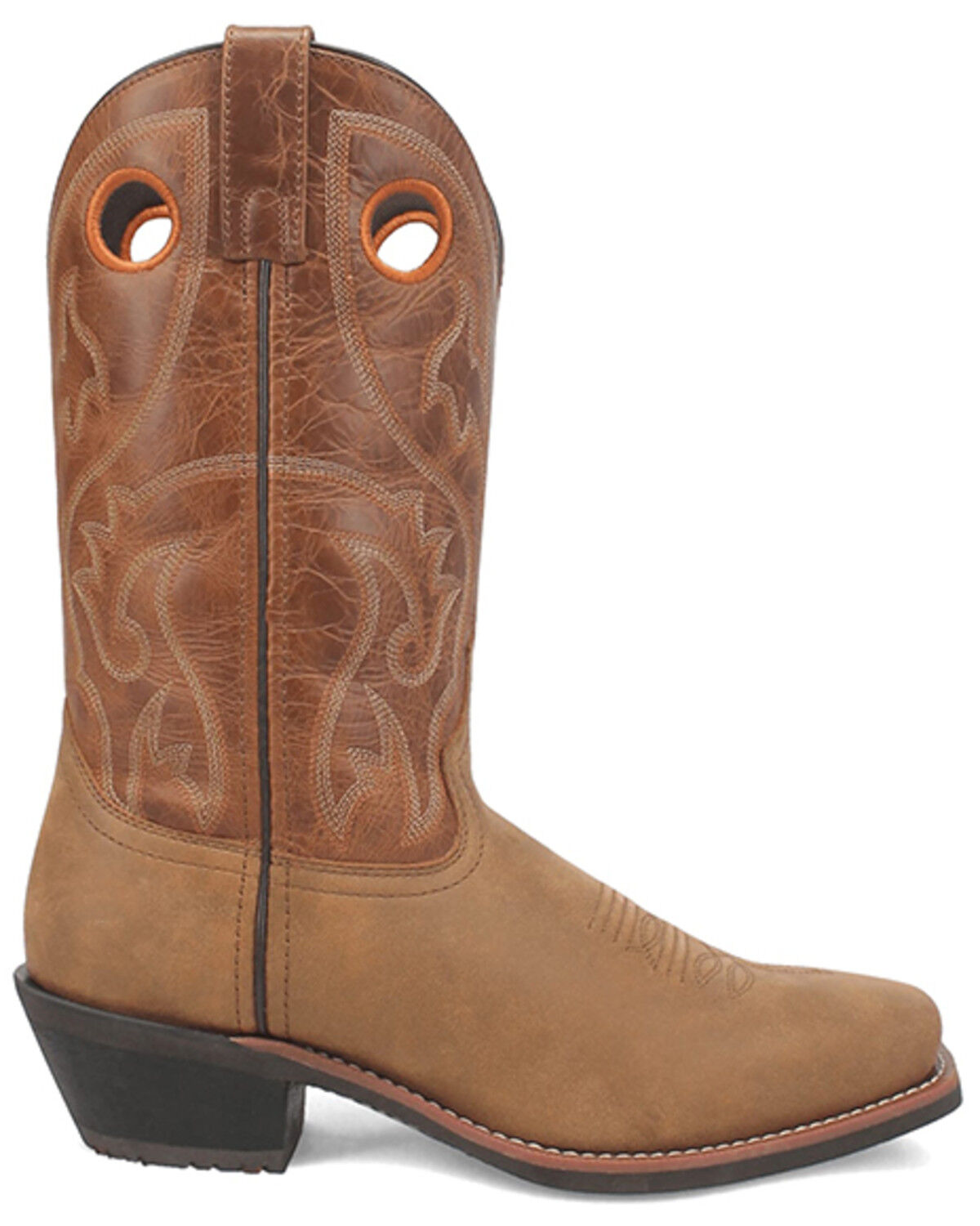 Image #2 - Dan Post Men's Frontier Performance Western Boots - Square Toe, Tan, hi-res
