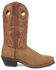 Image #2 - Dan Post Men's Frontier Performance Western Boots - Square Toe, Tan, hi-res