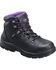Avenger Women's Waterproof Hiker Work Boots - Steel Toe, Black, hi-res