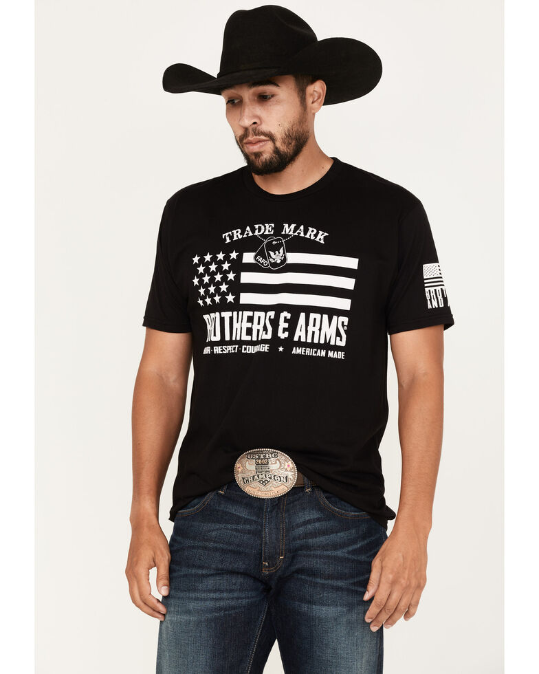 Brothers & Arms Men's Trademark Legit Dog Tag T-Shirt, Black, hi-res