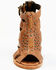 Image #4 - Caborca Silver Women's April Fashion Booties - Round Toe, Tan, hi-res