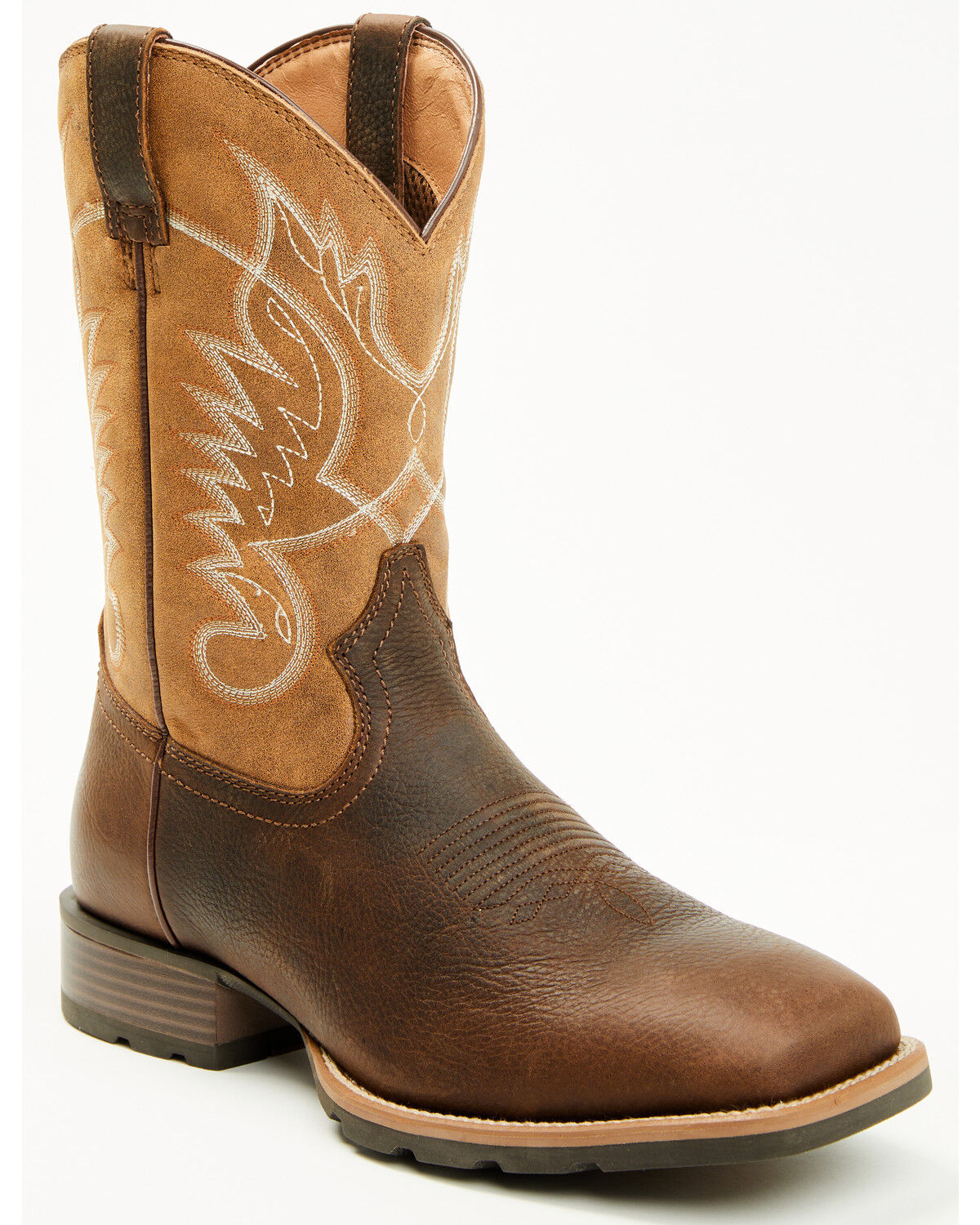 Image #1 - Cody James Men's Ranger Performance Western Boots - Broad Square Toe, Brown, hi-res