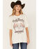 Image #1 - Cleo + Wolf Women's Frosty Mountain Oversized Short Sleeve Graphic Tee, Ivory, hi-res