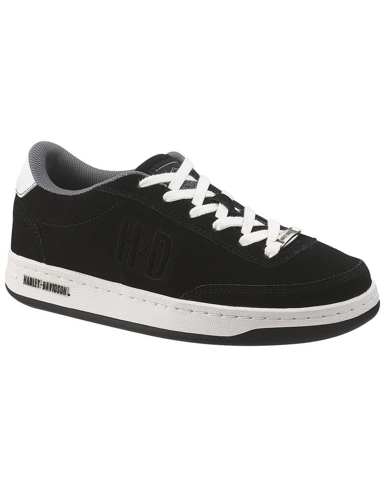 Harley Davidson Static Shoes - Steel Toe, Black, hi-res