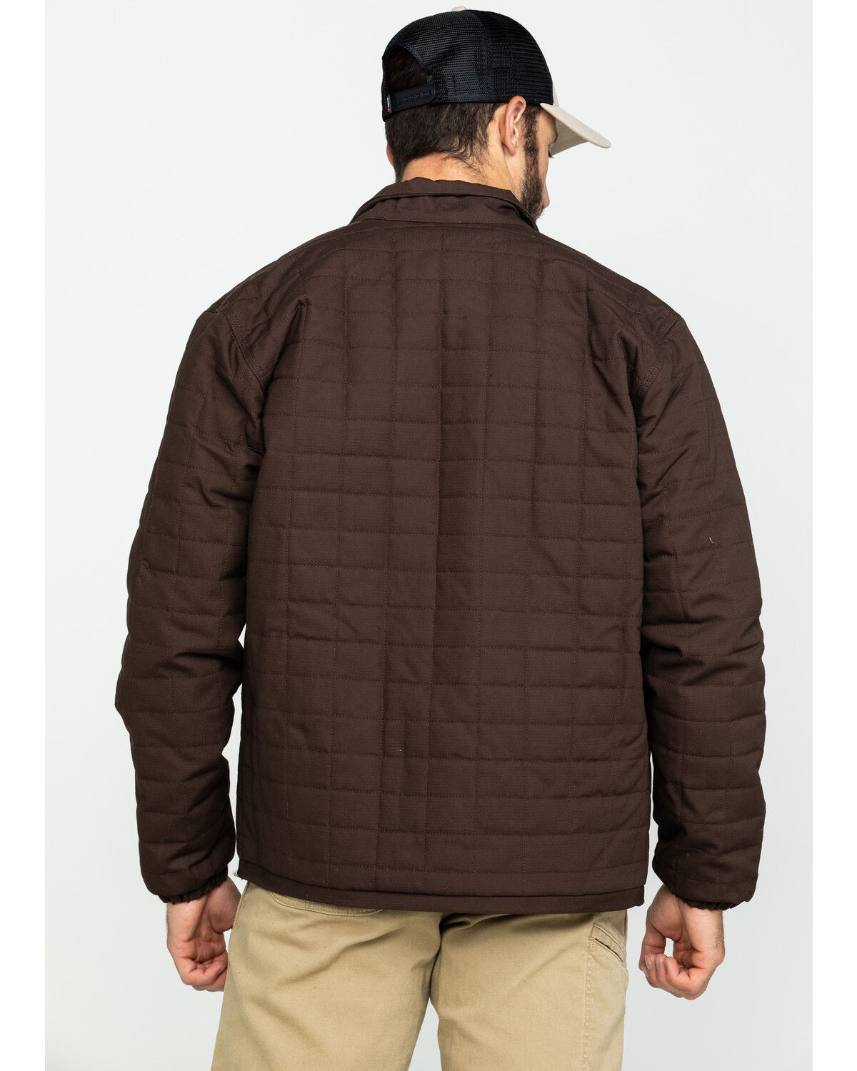 Image #2 - Wrangler Men's Chore Quilt Lined Jacket, , hi-res
