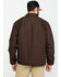 Image #2 - Wrangler Men's Chore Quilt Lined Jacket , Dark Brown, hi-res