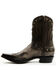 Image #3 - Corral Men's Exotic Python Overlay Short Western Boots - Snip Toe, Natural, hi-res