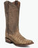 Image #1 - Circle G Men's Exotic Caiman Western Boots - Round Toe, Brown, hi-res