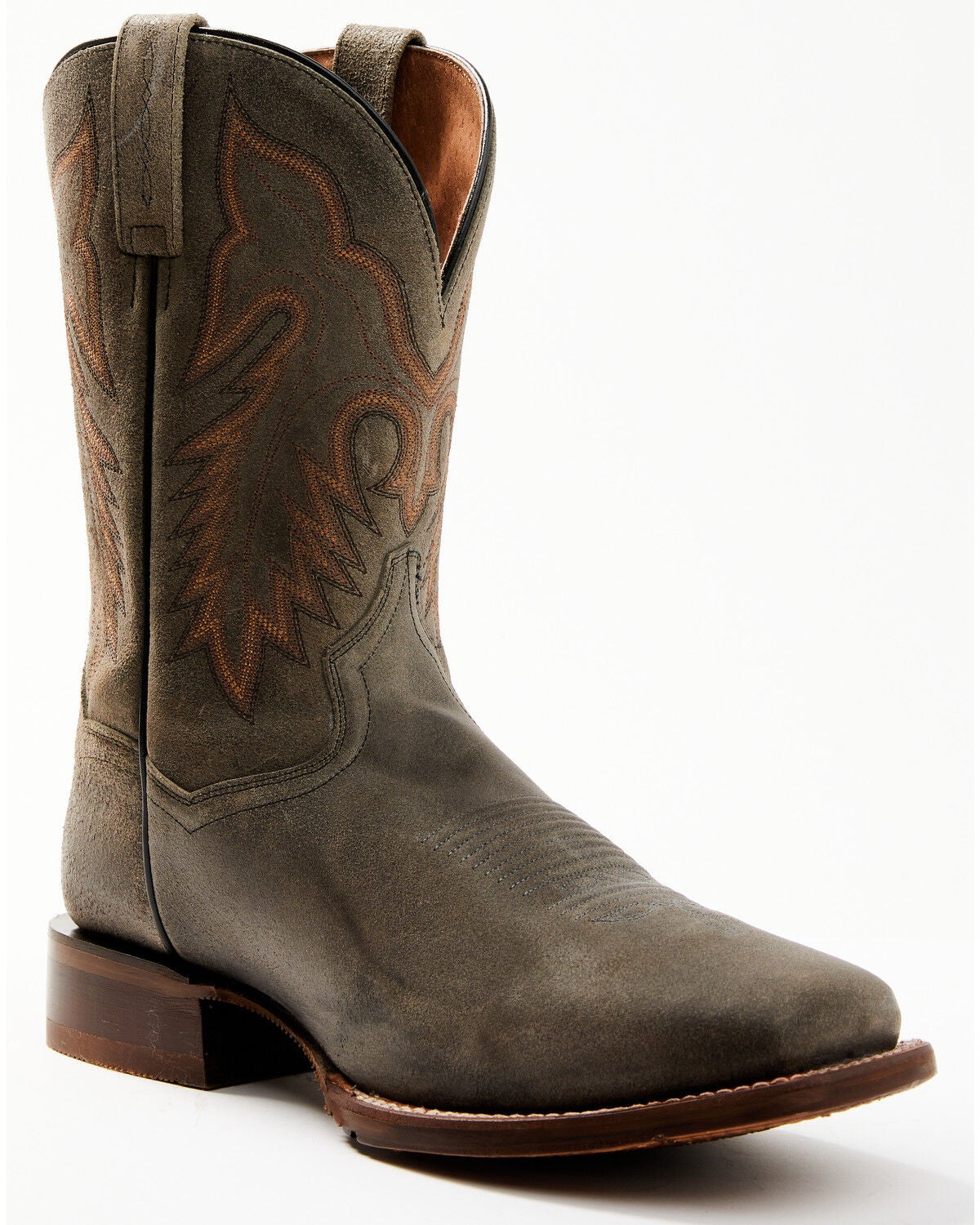 Dan Post Men's Steel Performance Boots - Broad Square Toe, Steel, hi-res