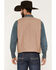 Image #4 - Cody James Men's Chambray Button-Down Vest, Khaki, hi-res