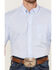 Image #3 - Resistol Men's Bell Solid Short Sleeve Button Down Western Shirt, Light Blue, hi-res