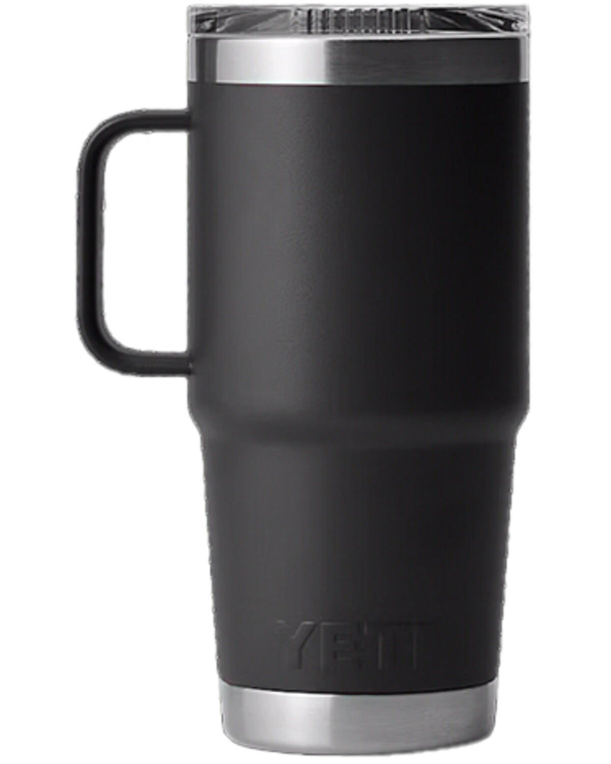 Image #2 - YETI Rambler® Stronghold™ Lid 20oz Travel Mug, Black, hi-res