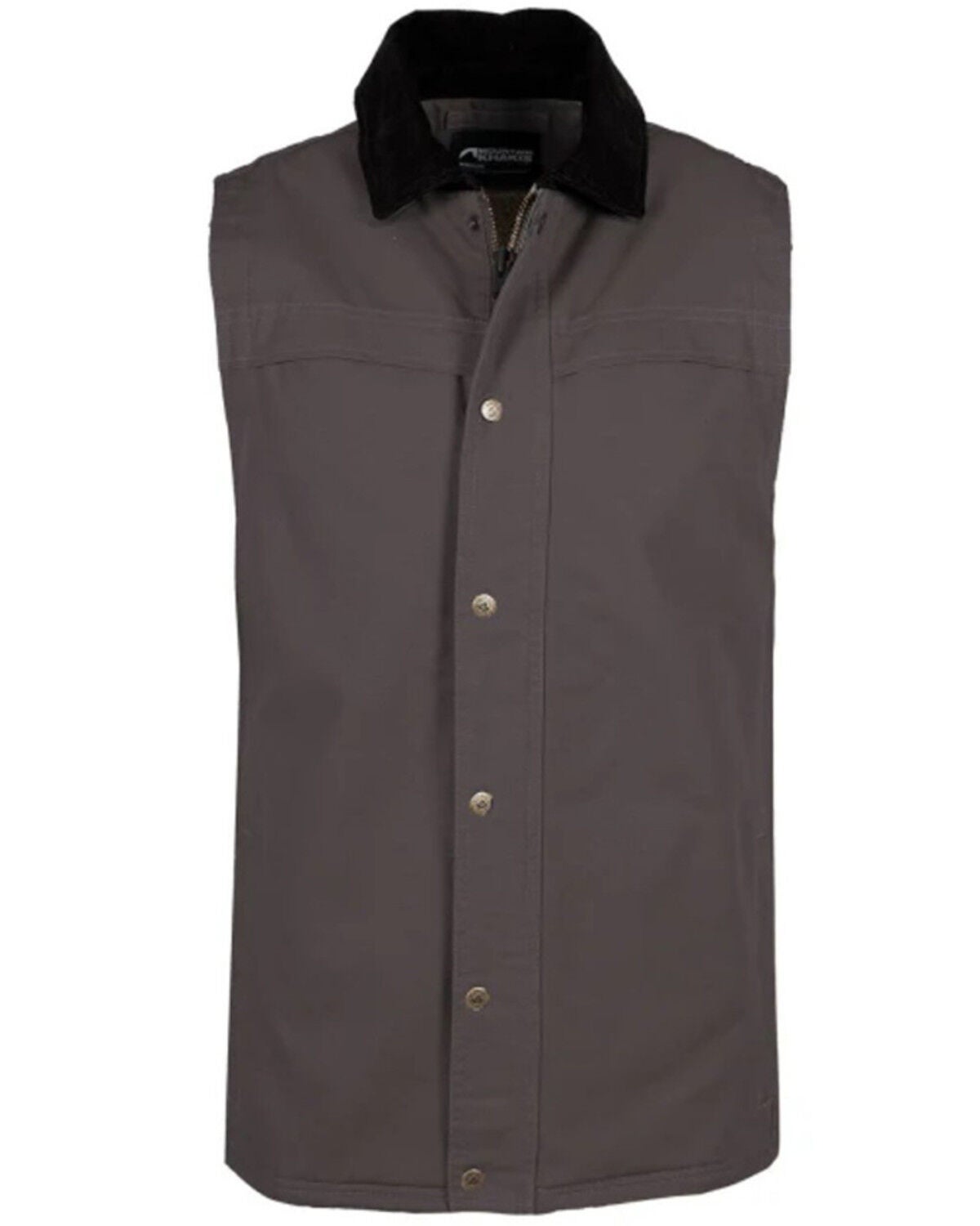 Mountain Khakis Men's Sullivan Ranch Vest, Grey, hi-res