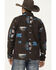 Image #4 - RANK 45® Men's Southwestern Print Softshell Jacket - Big, Chocolate, hi-res