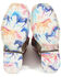 Image #2 - Tin Haul Girls' Happy Serape Striped Western Boots - Broad Square Toe, Tan, hi-res