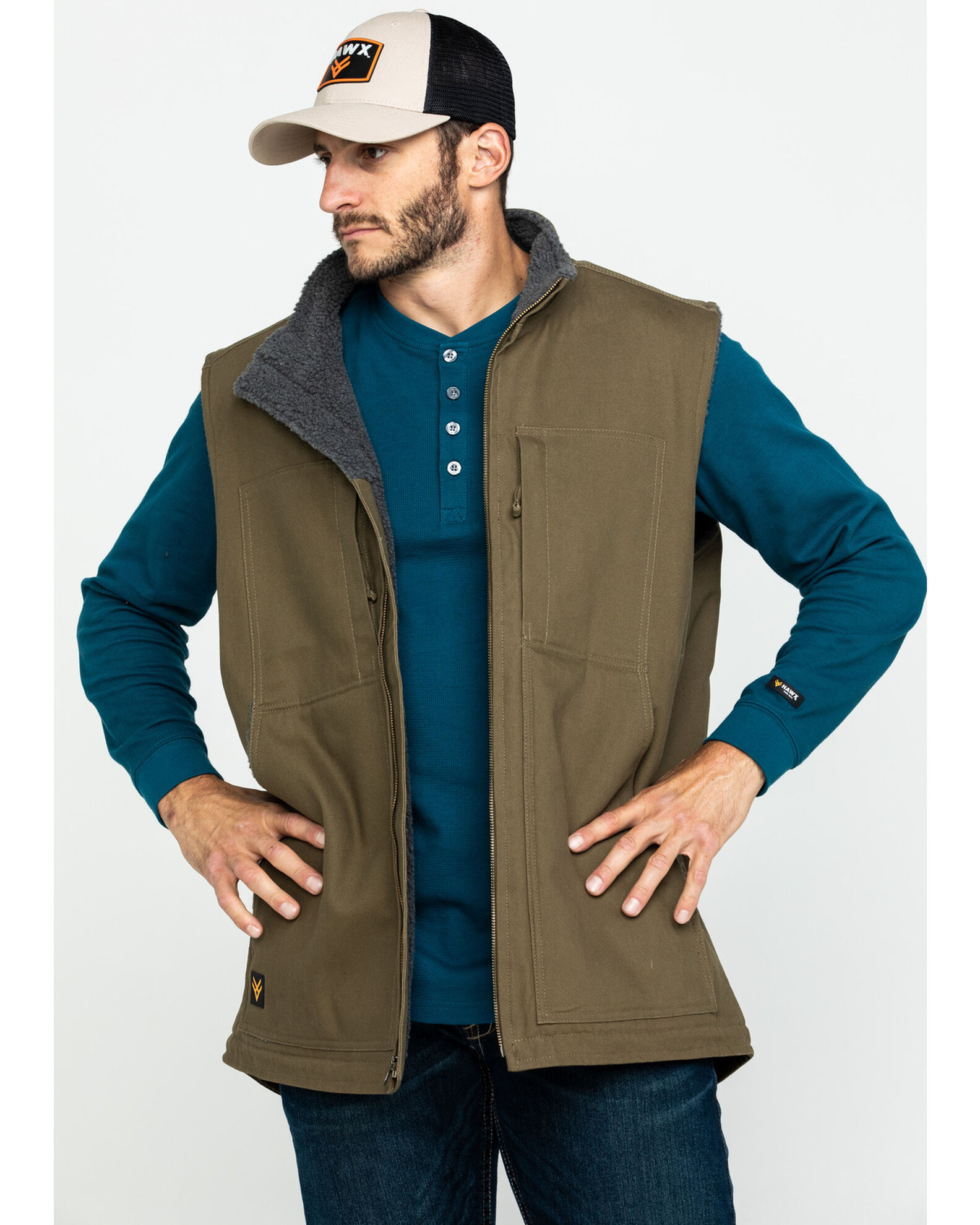 Mens work vest store