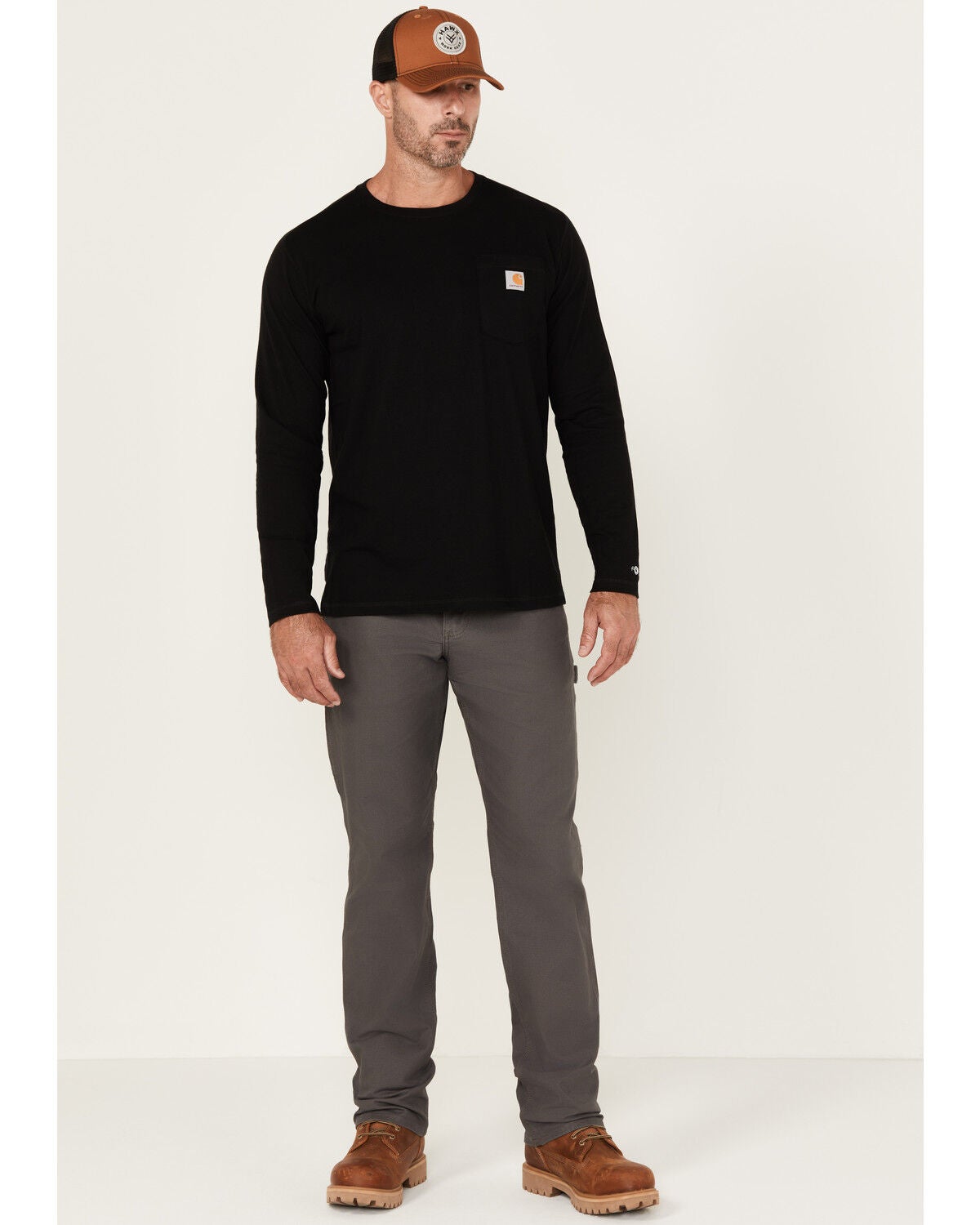 Carhartt Men's Rugged Flex&reg; Work Pants, Grey, hi-res