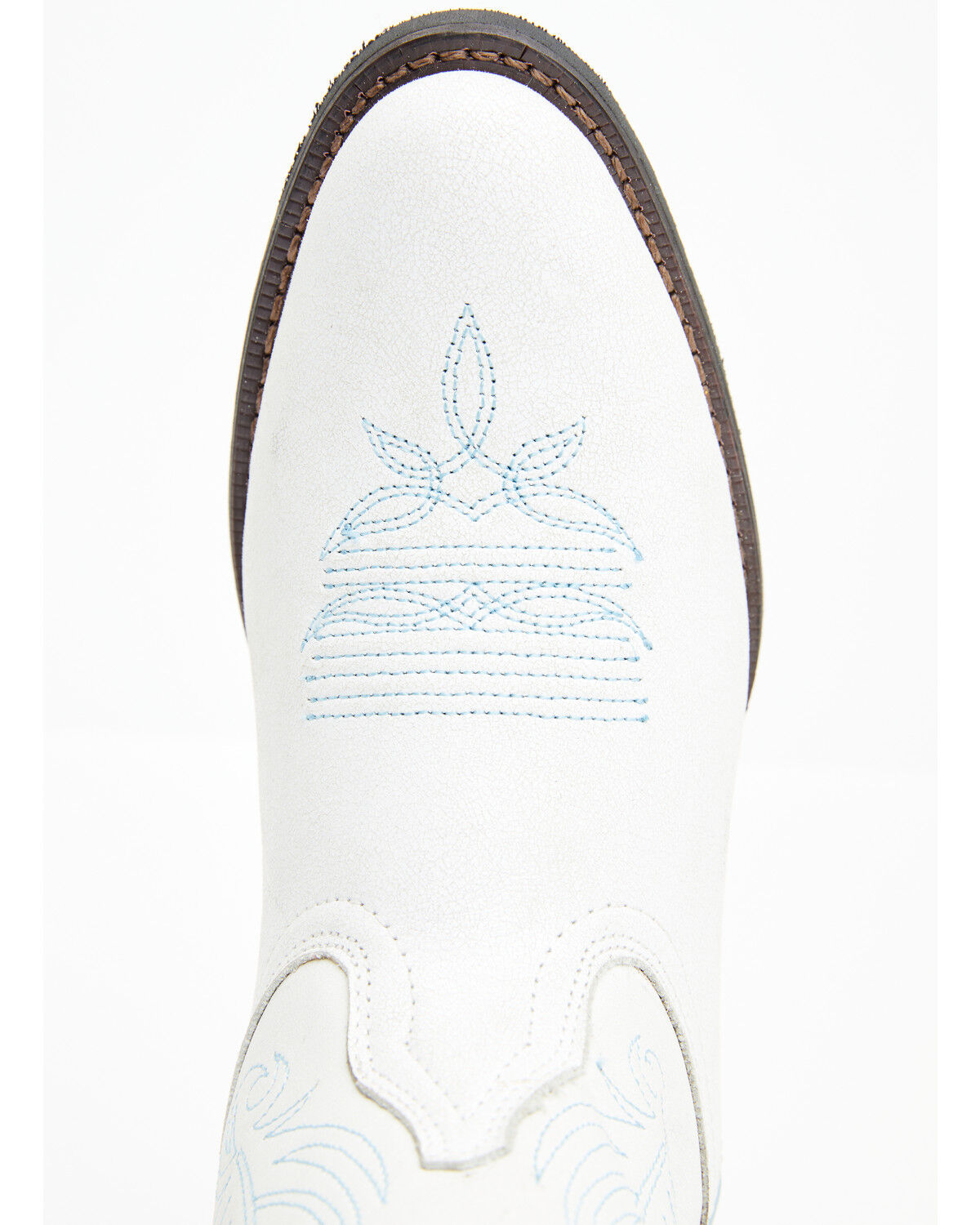 Image #6 - Laredo Women's Roxy Western Booties - Round Toe, Off White, hi-res