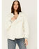 Image #1 - Cleo + Wolf Women's Sherpa Jacket, Ivory, hi-res