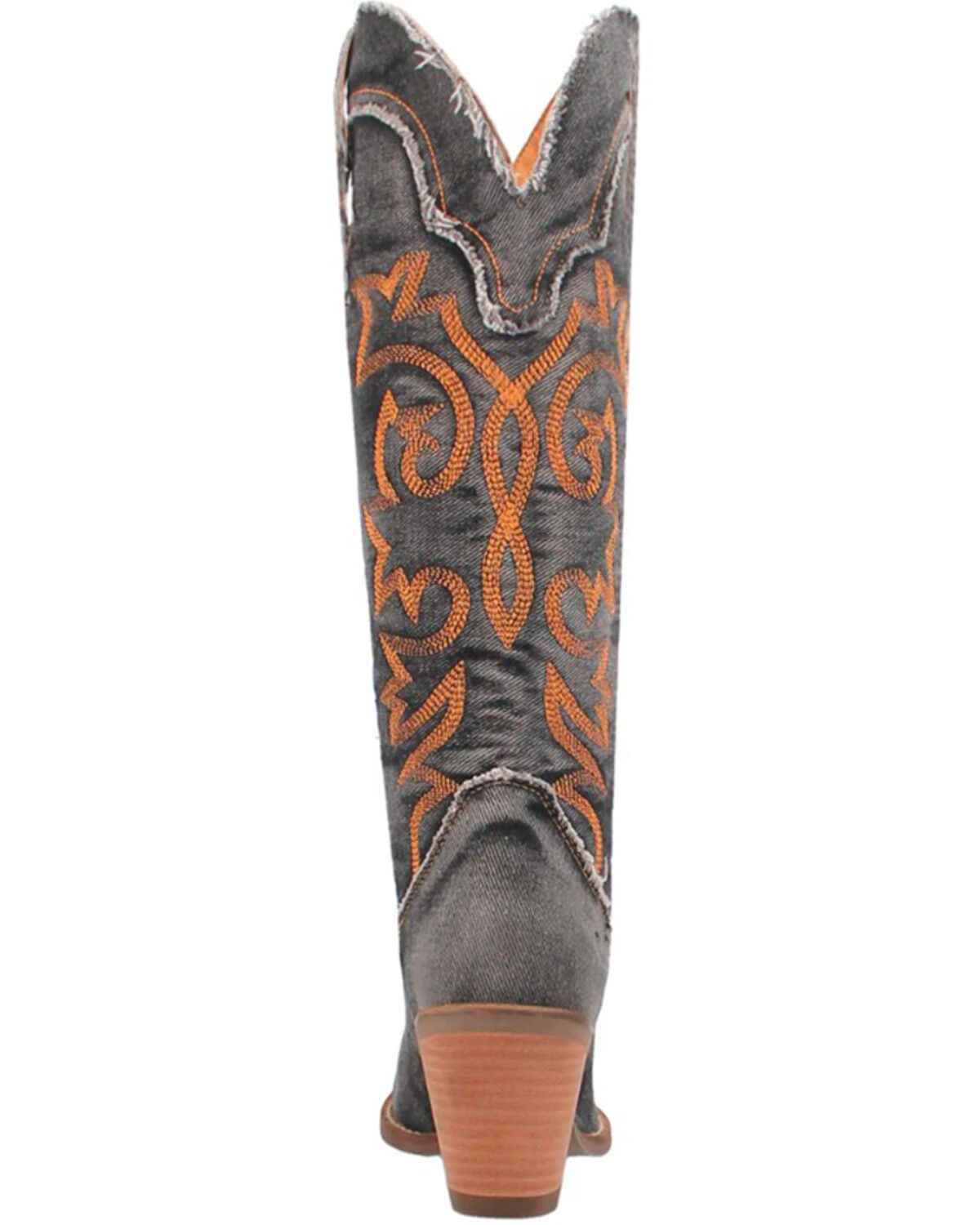 Image #5 - Dingo Women's Texas Tornado Tall Western Boots - Round Toe, Black, hi-res