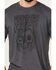 Image #3 - Moonshine Spirit Men's Drink Deep Short Sleeve Graphic T-Shirt, Charcoal, hi-res