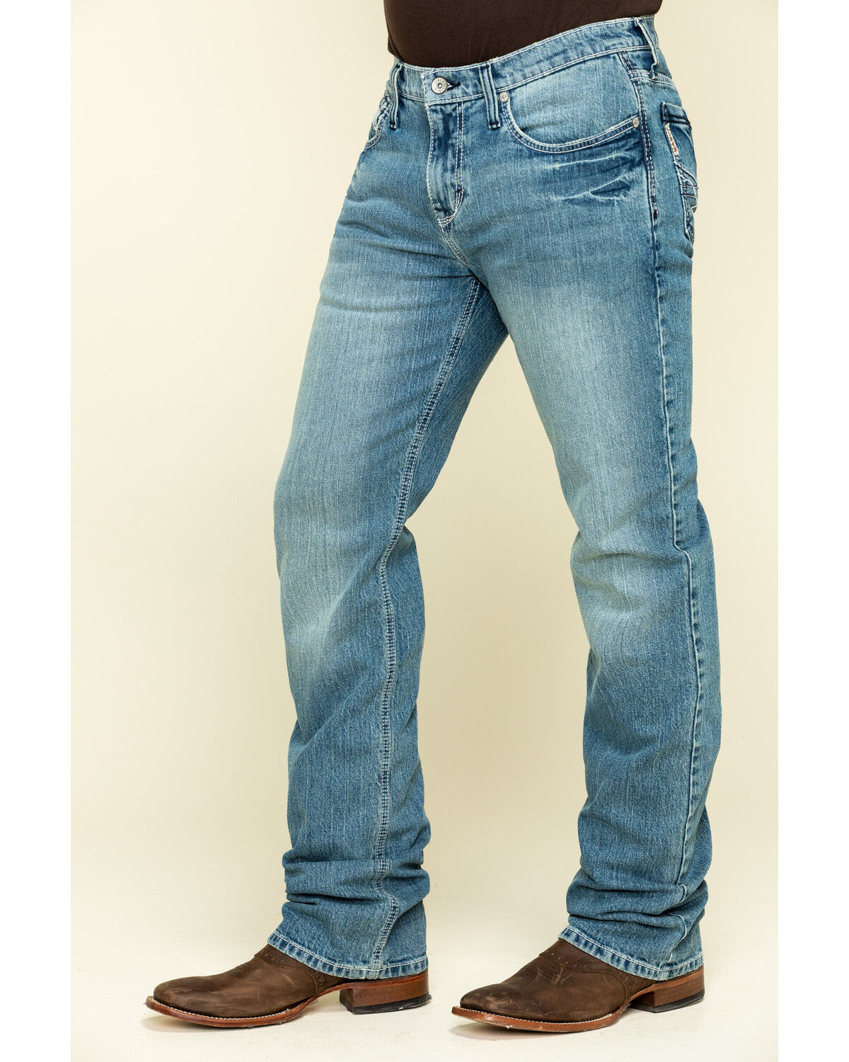 men's slim bootcut jeans