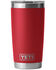 Image #1 - YETI Rambler® MagSlider™ Lid 20oz Tumbler, Red, hi-res
