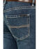 Image #4 - Rock & Roll Denim Men's Pistol Light Vintage Wash Stackable Straight Stretch Denim jeans, Light Wash, hi-res