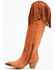 Image #3 - Maggie Women's Trini Tall Western Boots - Round Toe, Brown, hi-res