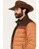 Image #2 - Hooey Men's Colorblock Packable Puffer Jacket, Tan, hi-res