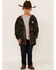 Image #2 - Carhartt Boys' Camo Ripstop Hooded Jacket, Camouflage, hi-res