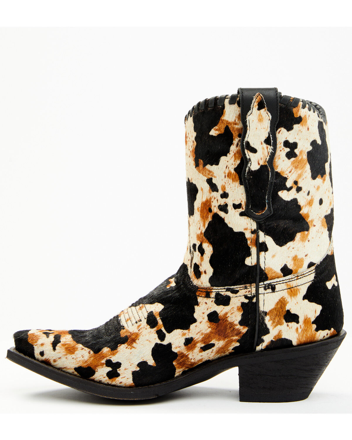 Image #3 - Laredo Women's Carleigh Hair On Hide Western Fashion Booties - Snip Toe, Multi, hi-res