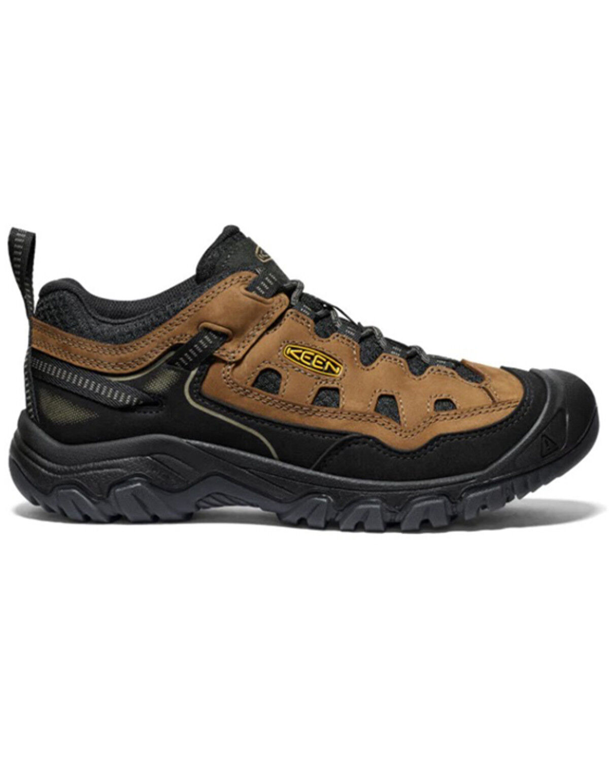 Image #1 - Keen Men's Targhee IV Vented Hiking Shoes - Soft Toe, Camel, hi-res