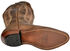 Image #5 - Boulet Fancy Stitched Cowgirl Boots - Medium Toe, Golden, hi-res