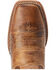 Image #4 - Ariat Men's Point Ryder Western Boots - Broad Square Toe, Brown, hi-res