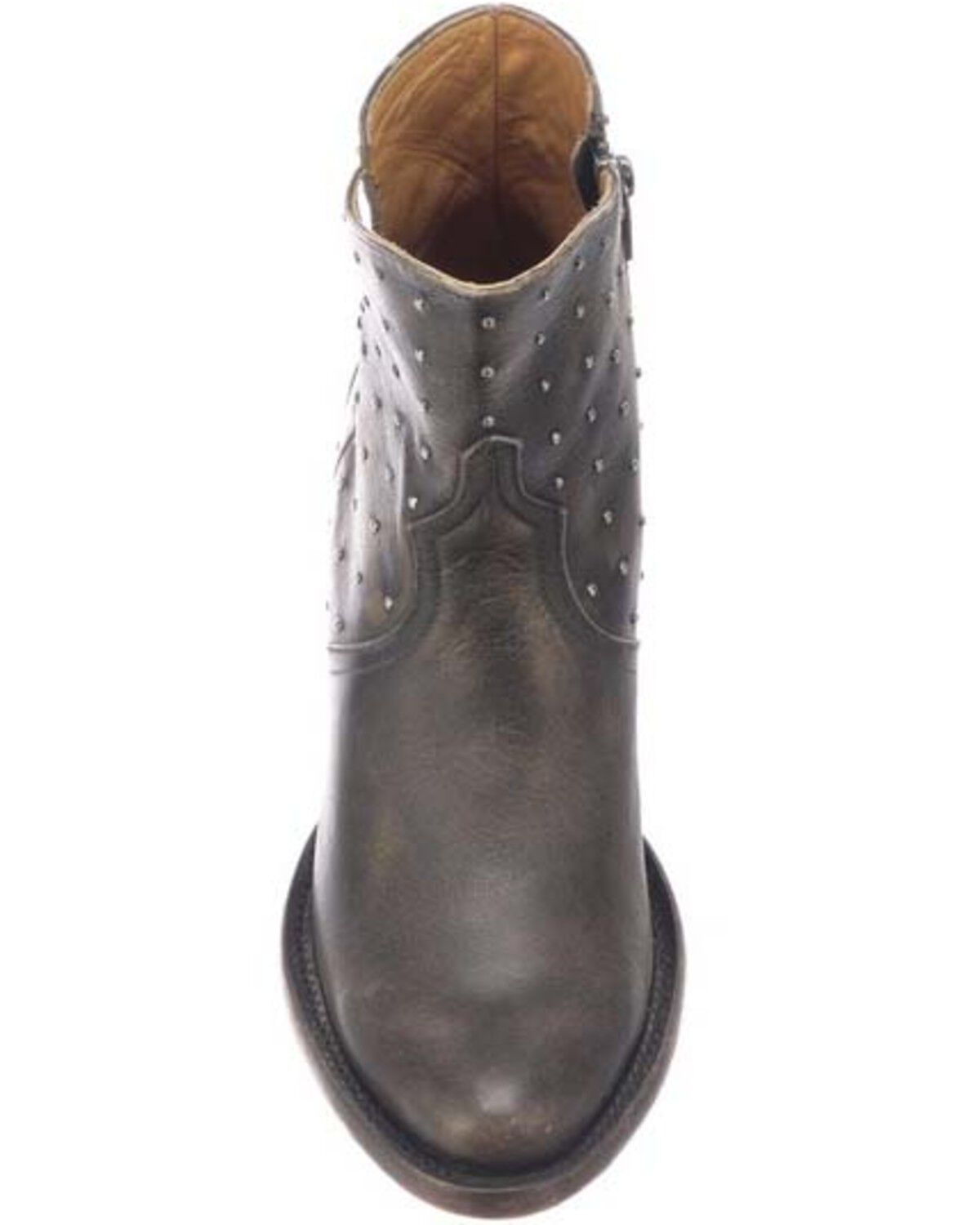Image #6 - Lucchese Women's Harley Fashion Booties - Round Toe, , hi-res